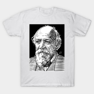 ROBERT BROWNING ink portrait T-Shirt